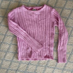 Cherokee pink sweater